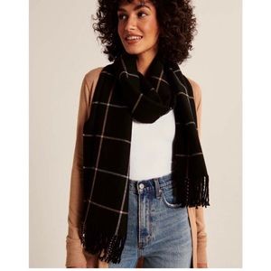 Abercrombie and Fitch Plaid Scarf